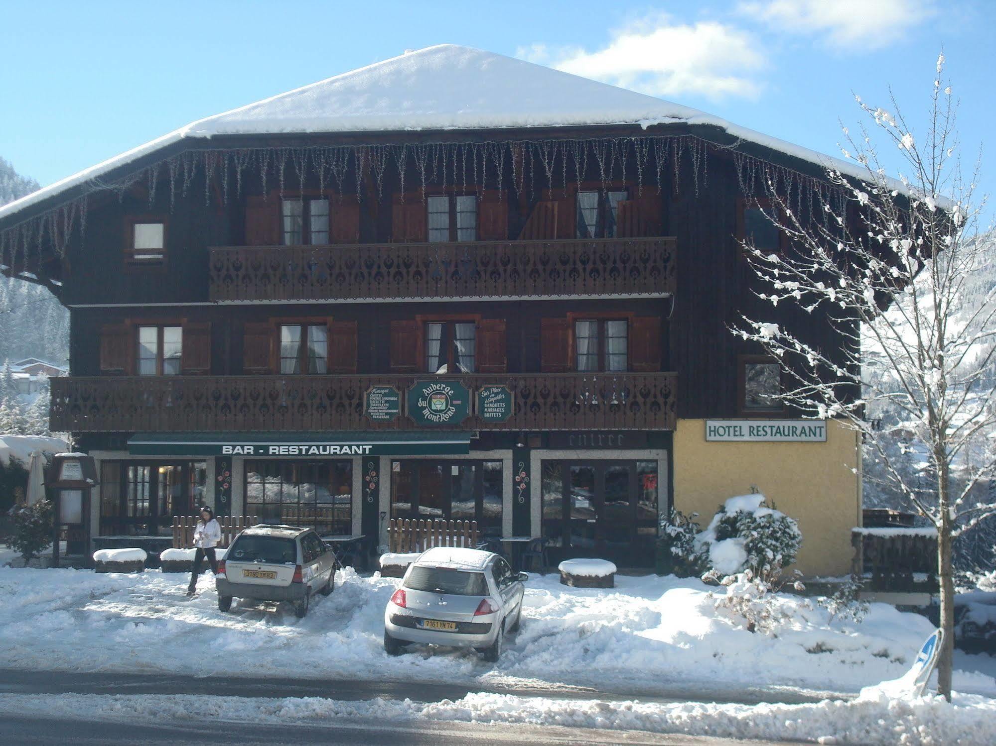 Auberge Du Mont Rond Montriond Exterior foto